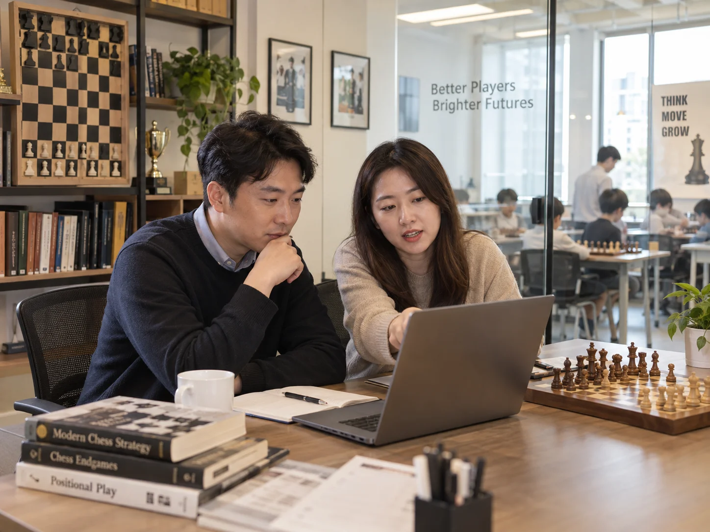 国际象棋学校管理人员查看分店课表