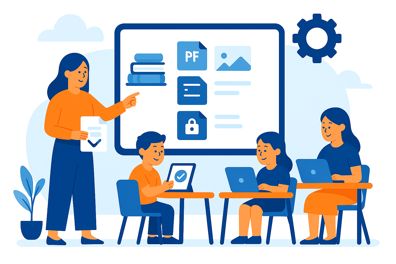 Effortless Course Materials Management: New Updates in SchoolTracs