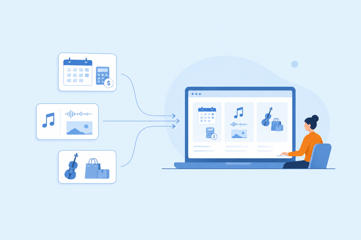 音乐学校系统对比：My Music Staff、Fons、Teachworks 对比 SchoolTracs（2026）