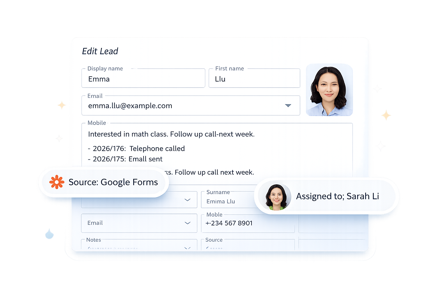 完整保留查询记录，便于后续跟进
