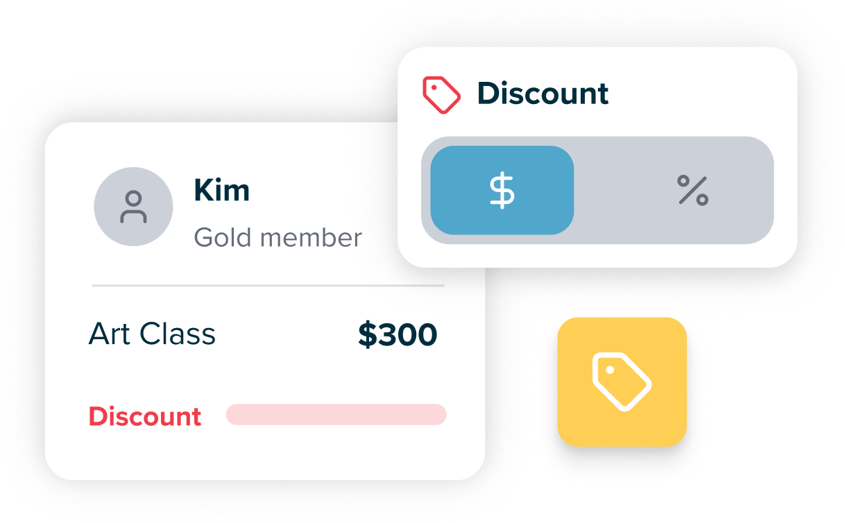Set targeted discounts with clear timelines